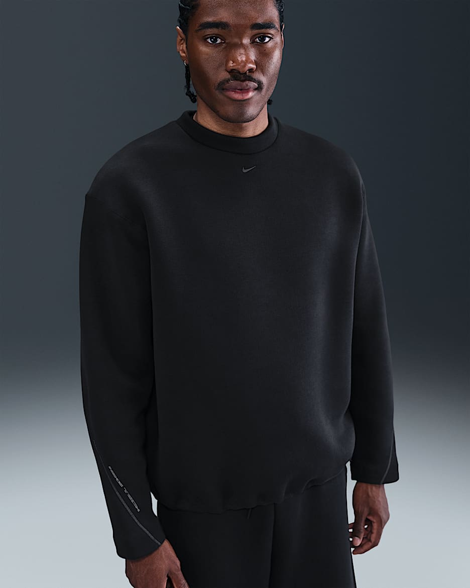 【新品】NIKE TECH FLEECE L/S CREW 2XL Nike Tech Men's Fleece Loose Fit Crew. Nike.com